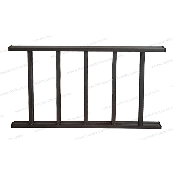 کفی تخت ساده فلزی سه تیکه base34
